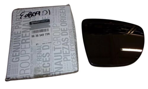 Inserto specchietto retrovisore destro 963654973R Renault Captur Clio IV Zoe Originale Nuovo
