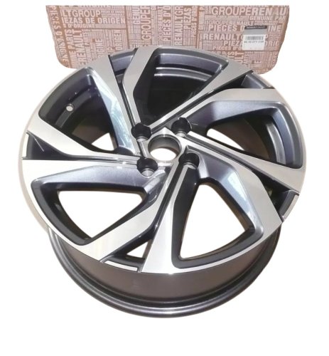 Cerchio in alluminio da 17 pollici 403007131R Renault Clio V Originale Nuovo