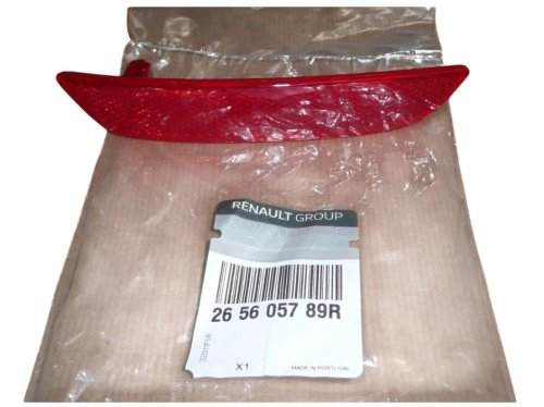 Catarifrangente paraurti posteriore destro 265605789R Renault Clio IV Station Wagon Originale Nuovo