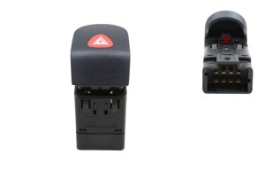 Interruttore luci di emergenza 2529000QAA Renault Kangoo I Originale Nuovo