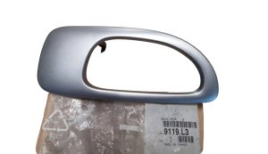 Elemento decorativo maniglia interna sinistra 9119.L3 9119L3 Peugeot 307 Nuovo originale