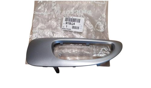 Elemento decorativo maniglia interna destra 9119.L4 9119L4 Peugeot 307 Nuovo originale