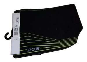 Tappetini in velluto 1613457580 Peugeot 208 Originali Nuovi
